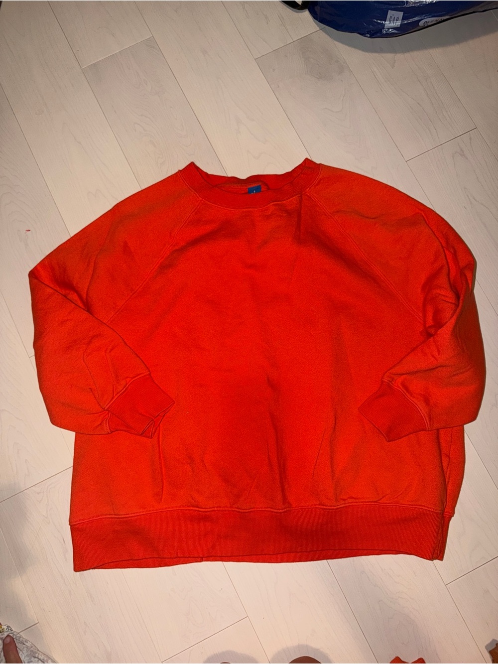 Old Navy Crewneck Sweatshirt - Bright Red